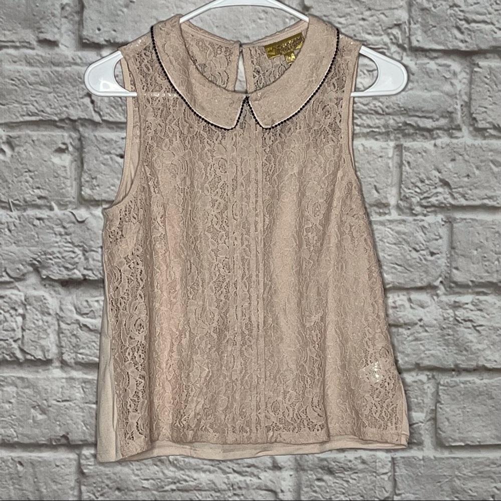 Princess‎ Vera Wang Blouse Top Sleeveless Women's Size medium